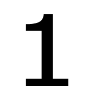 1 icon