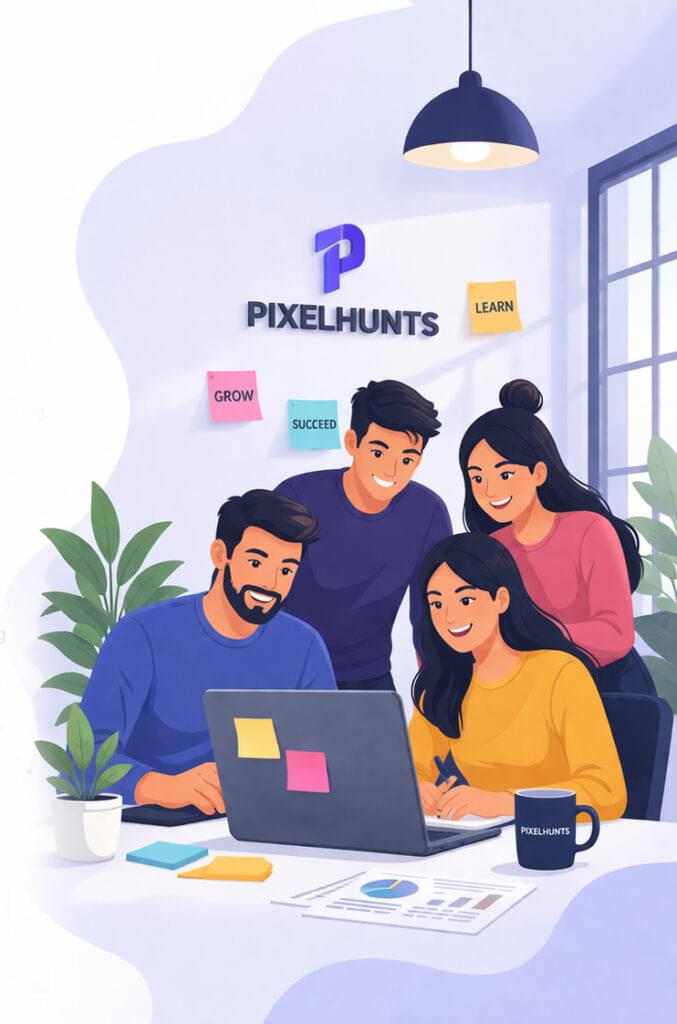 PixelHunts_ empowering digital careers